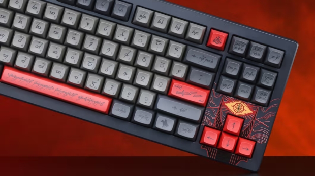 Channel the Dark Lord with these new Drop + The Lord of the Rings Black Speech keyboards 6