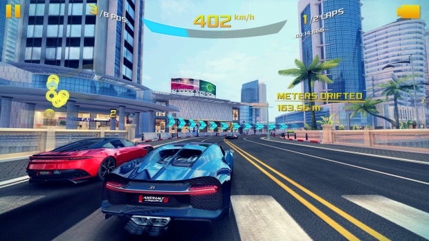 Asphalt 8 did not play nice with Windows 11 24H2 for some reason (Image Credit: Gameloft SA / Microsoft)