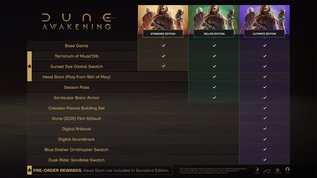 Dune: Awakening details: no early access, no monthly subscription, major free updates 312132321
