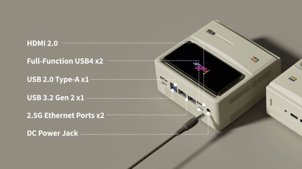 AYANEO updates cute little AM01S Retro Mini-PC with built-in touchscreen, AMD Strix Point APU 308