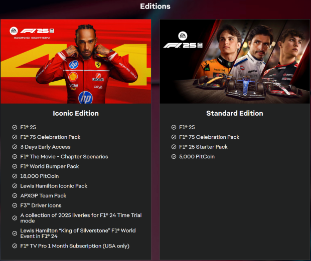 F1 2025 officially revealed in new trailer, releases 1 month before Apple's F1 movie 615465165
