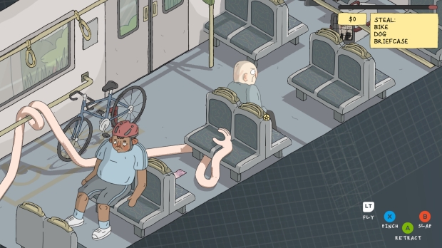 What's the opposite of the long arm of the law? The thief in a new game: My Arms Are Longer Now