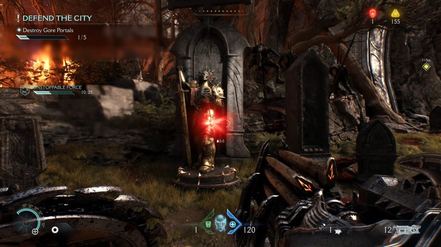 DOOM The Dark Ages gameplay