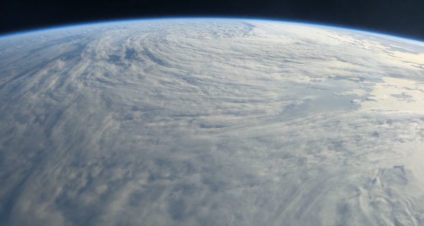 First humans to orbit Earth's north and south poles release stunning videos