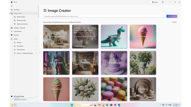 mage Creator in Photos, image credit: Microsoft.