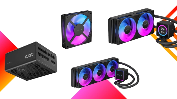 HP's OMEN Gaming brand is now making fans, PSUs, and AIO liquid-coolers