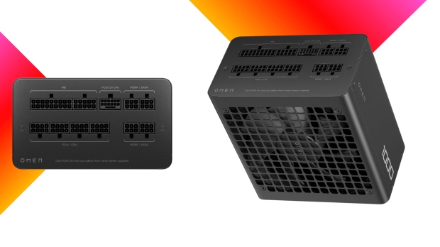 The new HP OMEN 1,000 W PSU, image credit: HP.