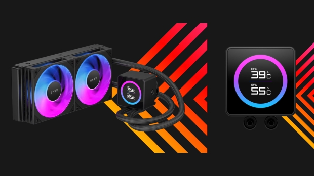 OMEN Modular 240mm LCD Liquid Cooler.