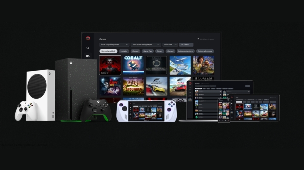 This image from Microsoft shows Steam games in the Xbox App for Windows, image credit: Microsoft.