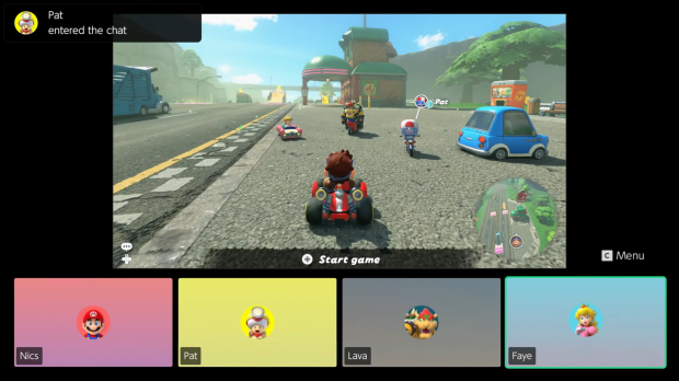 Switch 2 has a camera add-on, C-button for chatting, camera, screen sharing 21