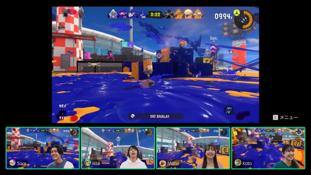 Switch 2 has a camera add-on, C-button for chatting, camera, screen sharing 24
