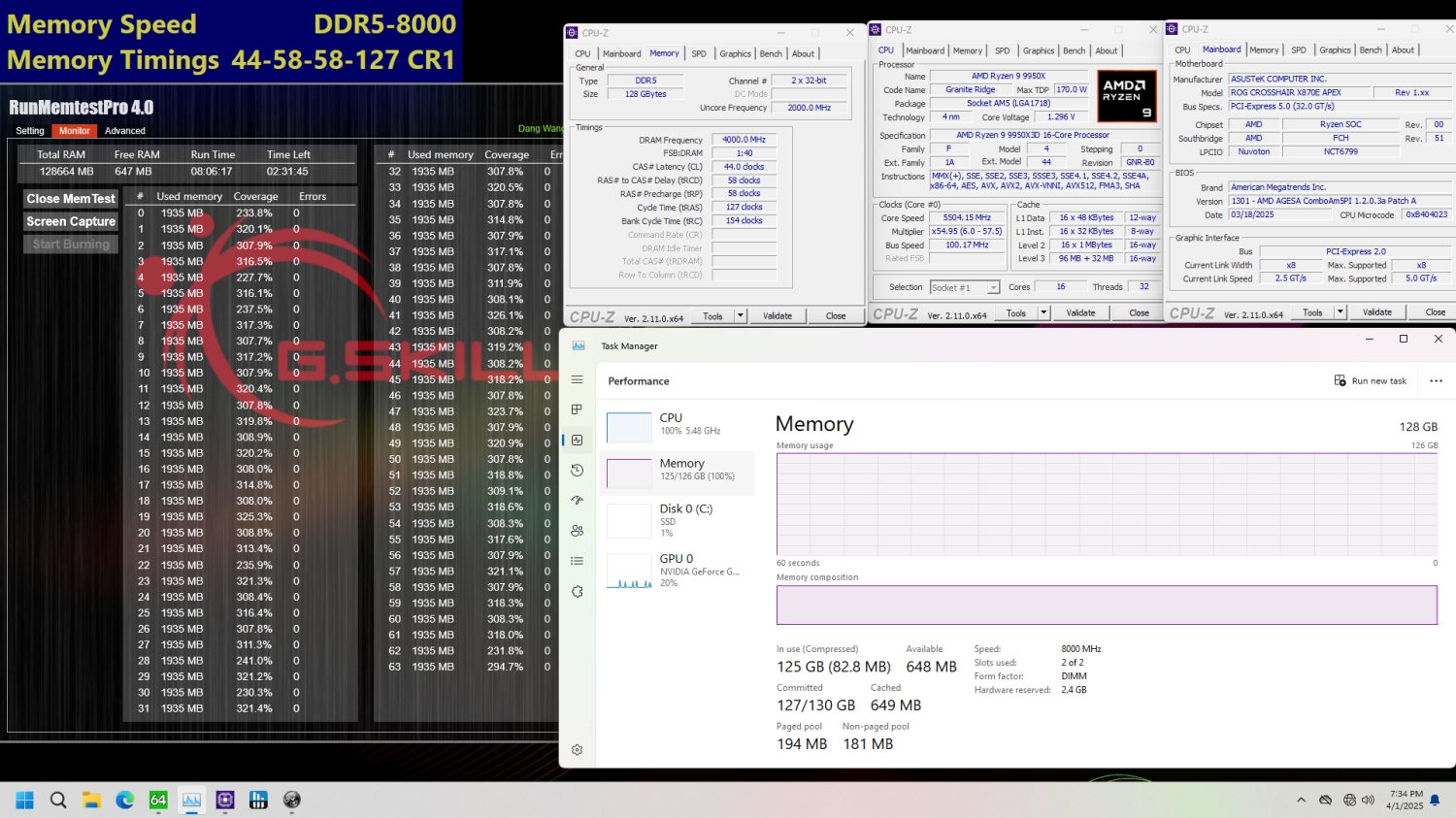 World First Memory G.SKILL announces the world's first 128GB overclocked memory kit with ...