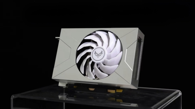 The new Zephyr GeForce RTX 4070 ITX Sakura Snow X.