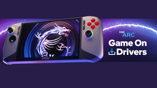 Latest Intel Arc graphics driver is all about improving MSI Claw handheld performance