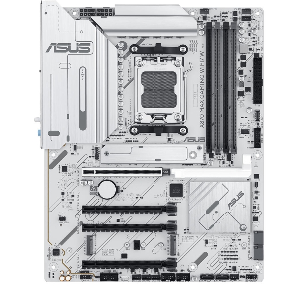ASUS launches new 'MAX' series budget motherboard: X870 MAX Gaming WiFi 7 in black, and white 41