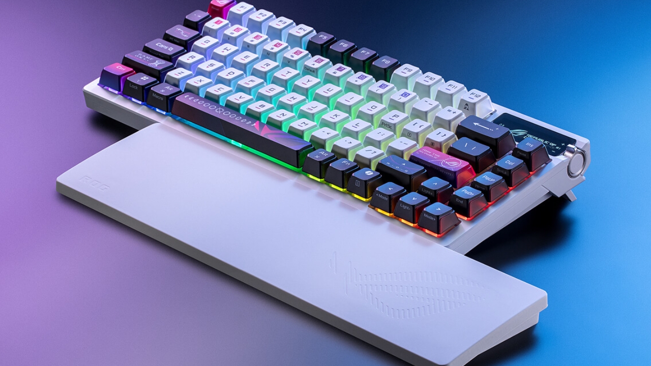 ROG AZOTH KEYBOARD AND KERIS ll ACE セット Asus ROG Azoth review: Custom keyboard goes mainstream