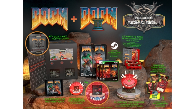 Doom + Doom II Big Box Edition, image credit: Limited Run Games.