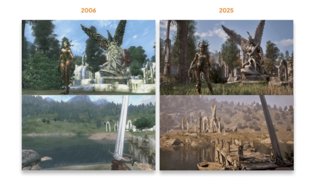 The Elder Scrolls IV: Oblivion Remastered leaked screenshot showcasing the upgraded visuals.
