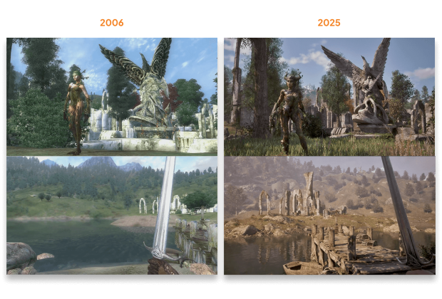 Oblivion Remastered leaked screenshots restored to new levels of detail 561