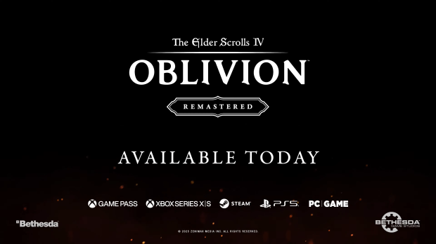 Bethesda confirms Oblivion Remastered is now playable 16165