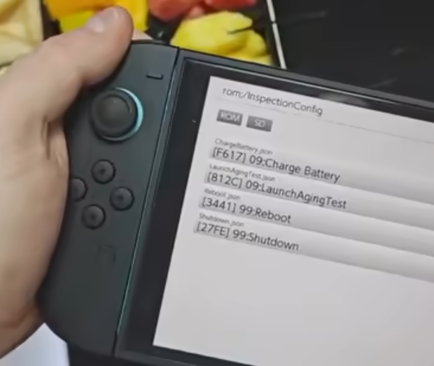 Nintendo Switch 2 stolen from factory floor leaks showing internal software 651165165