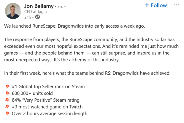 RuneScape: Dragonwilds players fear a Valheim-style burnout 56156165