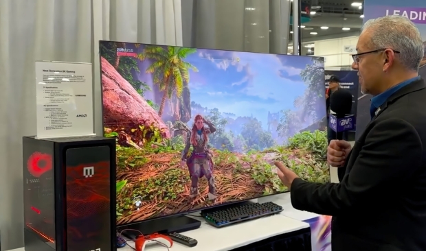 8K Association shows off 'world first' 8K 120Hz gaming over HDMI 2.1 on AMD hardware