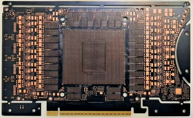NVIDIA's new RTX PRO 6000 Blackwell PCB with double-sided 96GB GDDR7 detailed