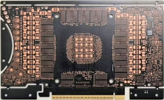 NVIDIA's new RTX PRO 6000 Blackwell PCB with double-sided 96GB GDDR7 detailed 02