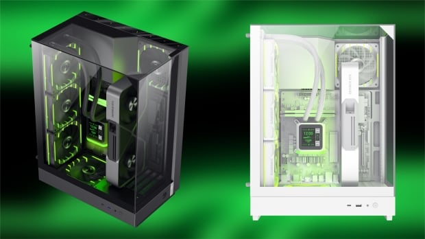 The new GAMEMAX T20 micro-ATX chassis includes a unique 90-degree motherboard layout.