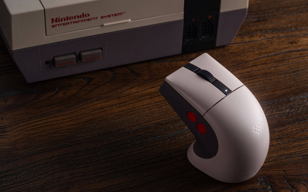 8BitDo Retro R8 Mouse features a look inspired by Nintendo's classic NES console