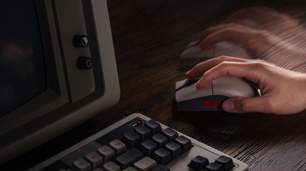 8BitDo Retro R8 Mouse features a look inspired by Nintendo's classic NES console 06