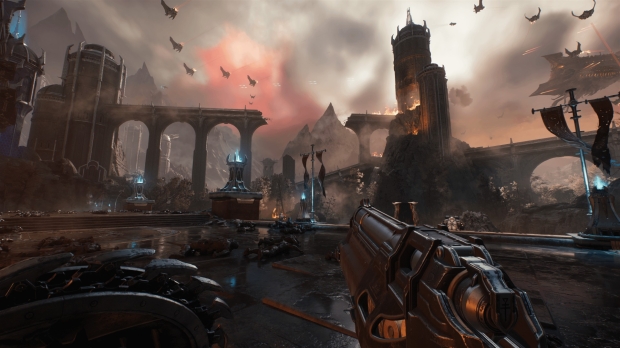 DOOM: The Dark Ages, Path Tracing On, image credit: id Software/NVIDIA.