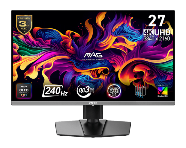 MSI unveils a new drool-worthy 4K 240Hz QD-OLED gaming monitor 300