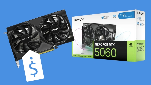 PNY GeForce RTX 5060 listed for under $300 at Best Buy