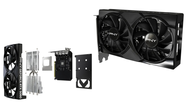 PNY GeForce RTX 5060 OC 8GB GDDR7 GPU has appeared on Best Buy's site for $299.99.
