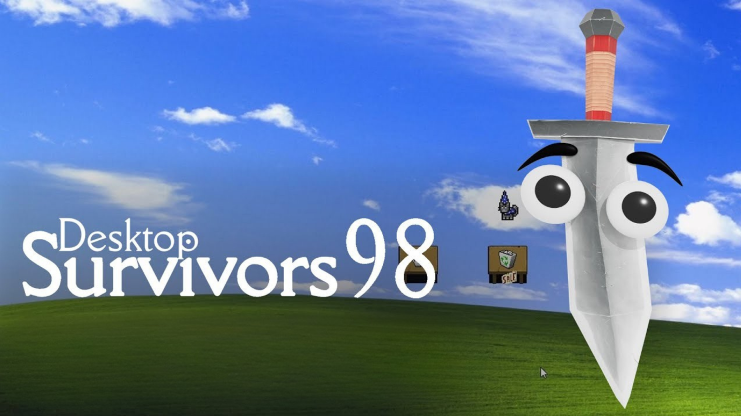 Desktop Survivors 98: the 2D roguelite dungeon crawler set in an old ...
