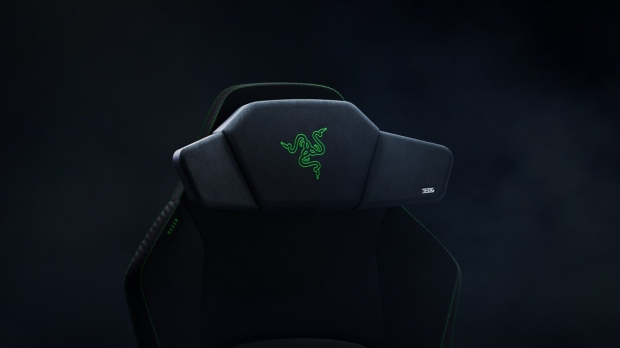 The new Razer Clio is a gaming chair headrest and cushion with speakers, image credit: Razer.