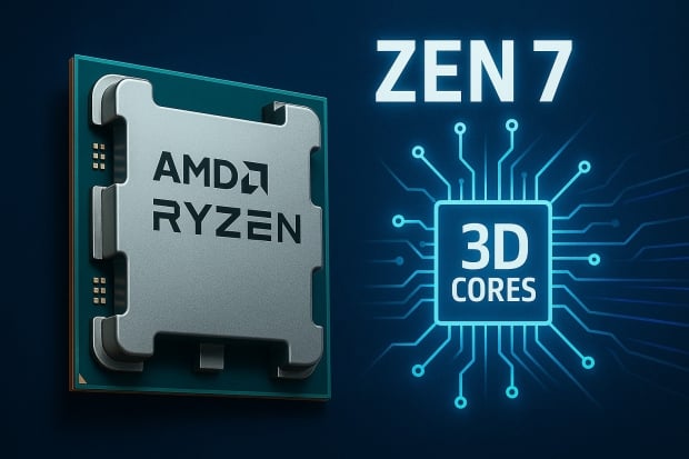 AMD's next-gen Zen 7 chips with X3D teased, new 3D cores, and more in fresh rumors