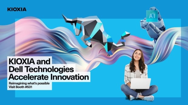 KIOXIA showcases best-in-class SSDs at Dell Technologies World 2025