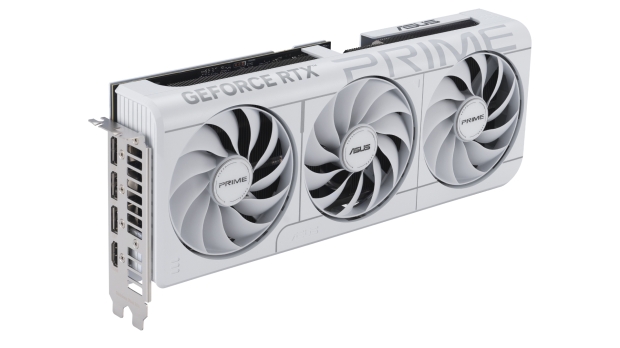 The new ASUS Prime GeForce RTX 5070 White Edition, image credit: ASUS.
