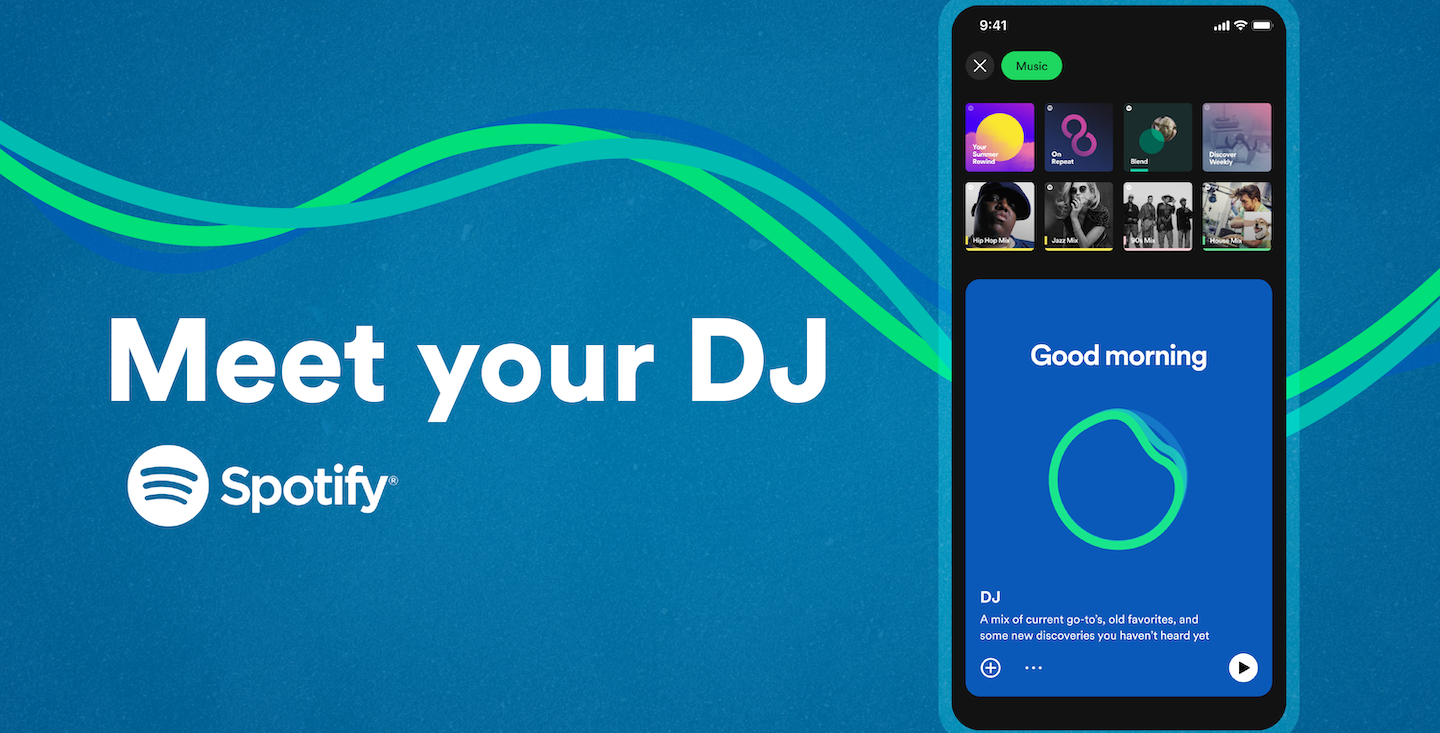 Spotify's AI DJ adds voice features - you can now request songs