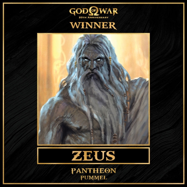 God of War's 'fiercest villain' is Zeus, according to 20th anniversary voters 349