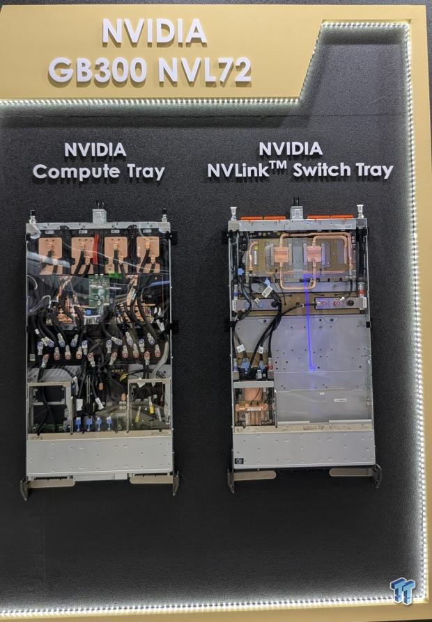 NVIDIA's new GB300 NVL72 AI server in the flesh at Computex 2025, packing Blackwell Ultra GPUs 01