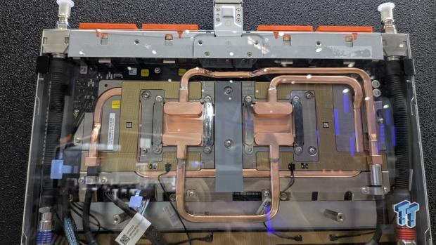 NVIDIA's new GB300 NVL72 AI server in the flesh at Computex 2025, packing Blackwell Ultra GPUs 06
