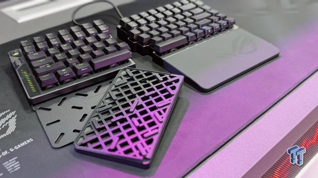 ROG Falcata split 75% wireless keyboard announced - innovative, ergonomic, and Hall-Effect 4