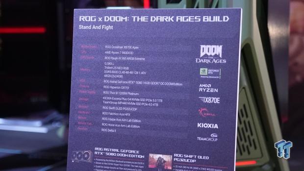 ASUS builds DOOM: The Dark Ages PC that captures the glory of the Slayer 01