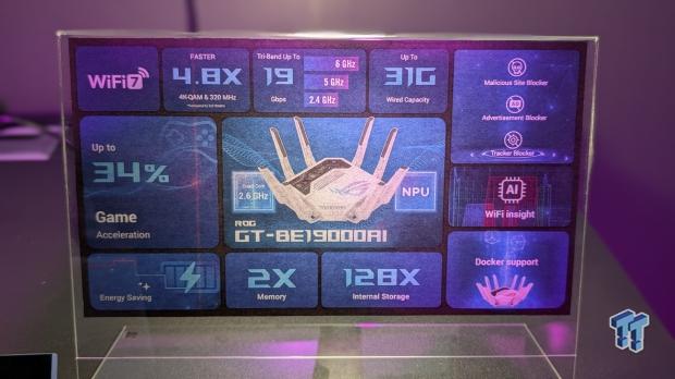 ROG Rapture GT-BE19000AI is an AI-powered gaming router, and it looks like a space station 2