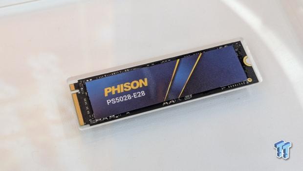 Phison's new PS5028-E28 Gen5 SSD silences the competition: 14.9GB/sec reads, sips just 7W power