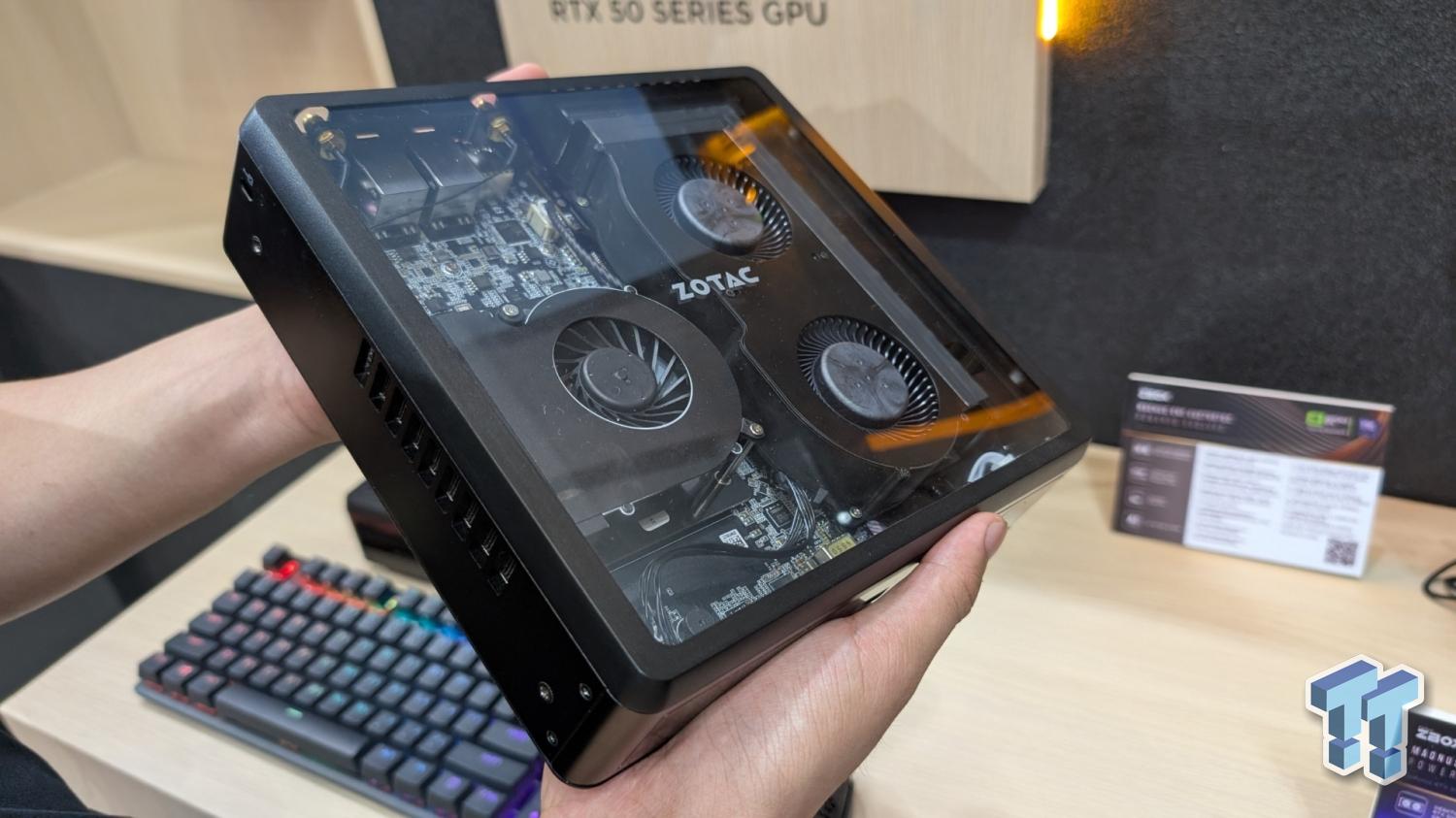ZOTAC has created the world's smallest GeForce RTX 5060 Ti 16GB PC